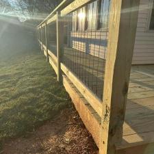 Custom-Deck-Boardwalk-With-Cable-Railing-Project-Completed-in-Spartanburg-SC 1