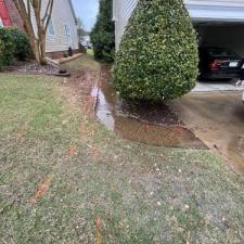 00 drainage correction paver walkway installation